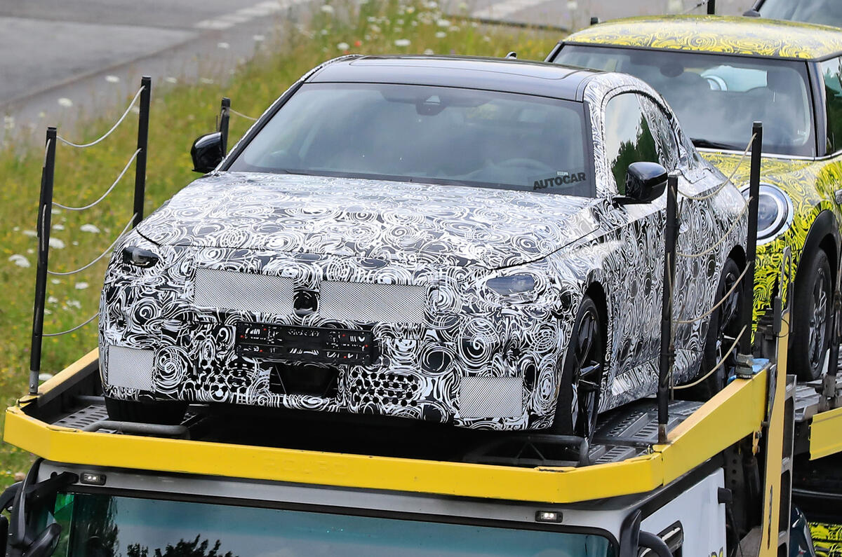 2021 BMW 2 Series Coupe - camouflaged prototype 2021 BMW 2 Series Coupe - camouflaged prototype