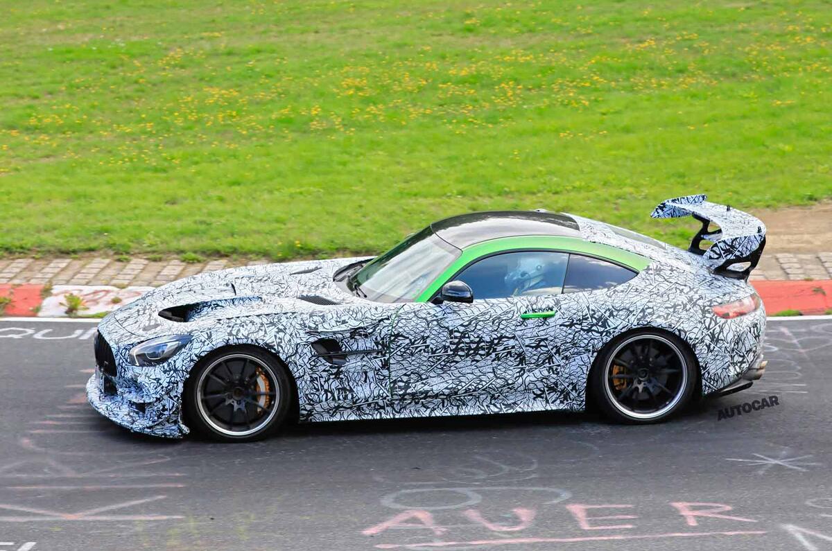 2020 Mercedes-AMG GT Black Series spyshots