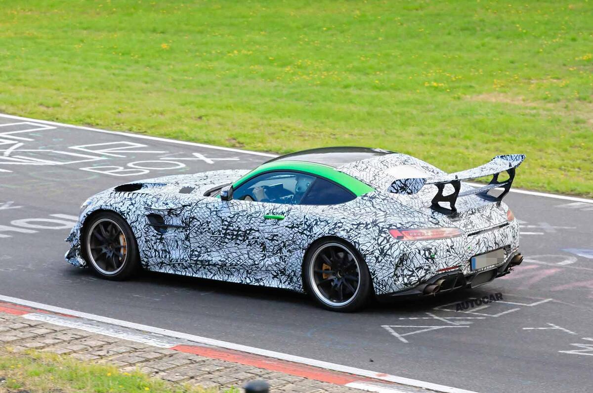 2020 Mercedes-AMG GT Black Series spyshots