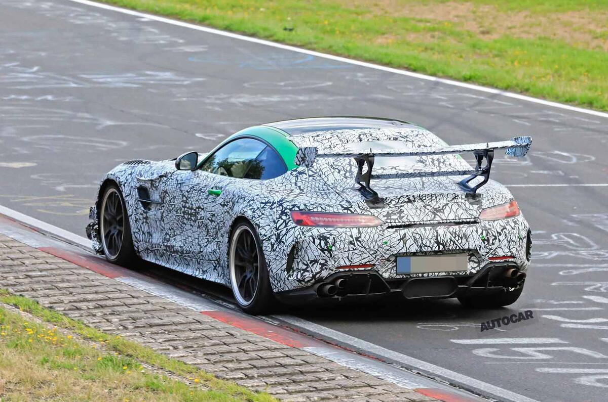 2020 Mercedes-AMG GT Black Series spyshots
