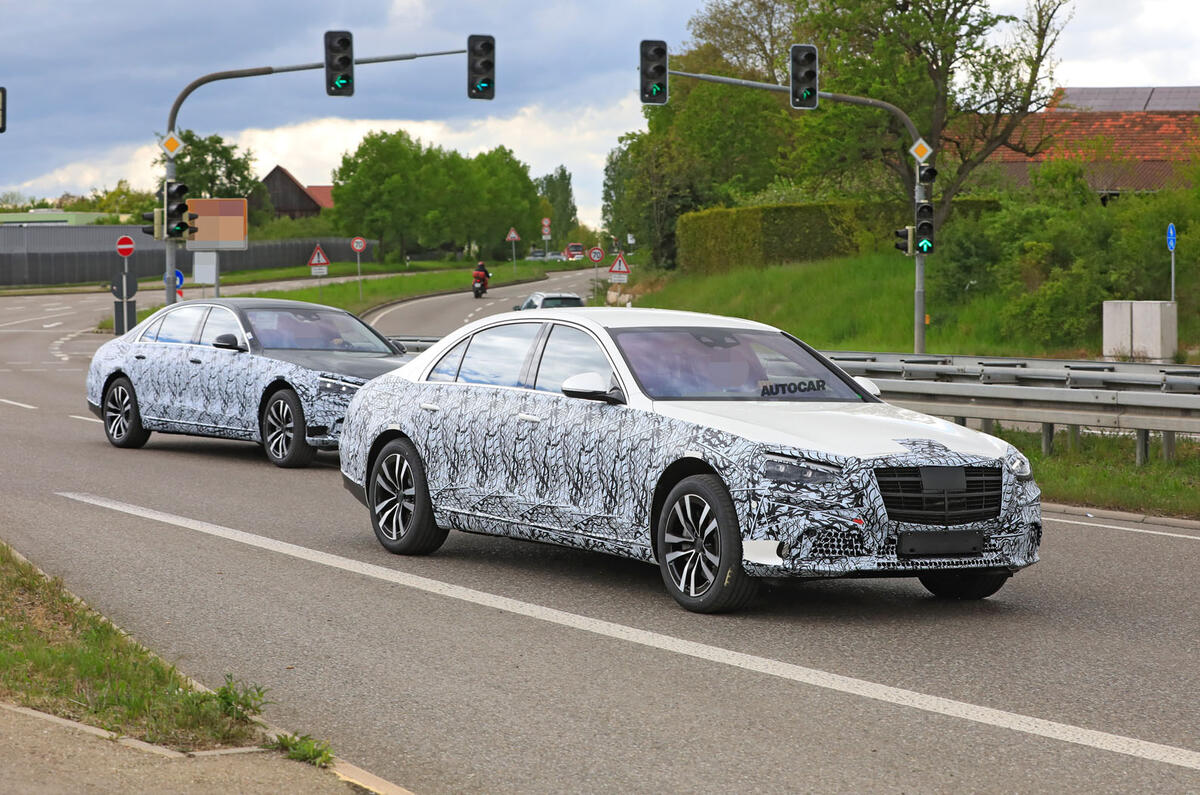 2021 Mercedes-Benz S-Class prototype spy shot 2021 Mercedes-Benz S-Class prototype spy shot