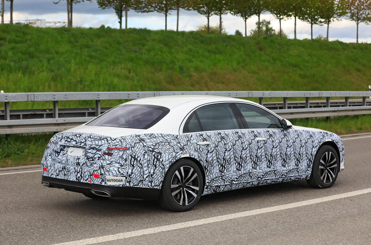 2021 Mercedes-Benz S-Class prototype spy shot 2021 Mercedes-Benz S-Class prototype spy shot