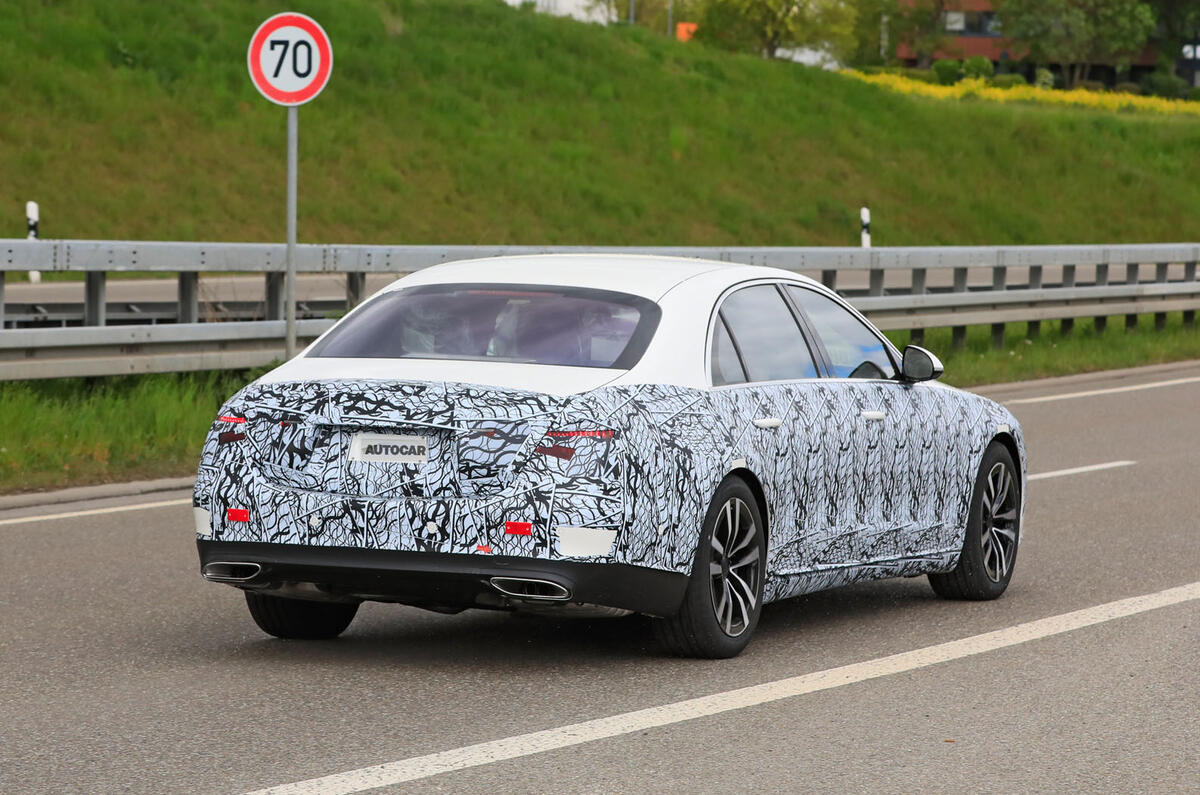 2021 Mercedes-Benz S-Class prototype spy shot 2021 Mercedes-Benz S-Class prototype spy shot