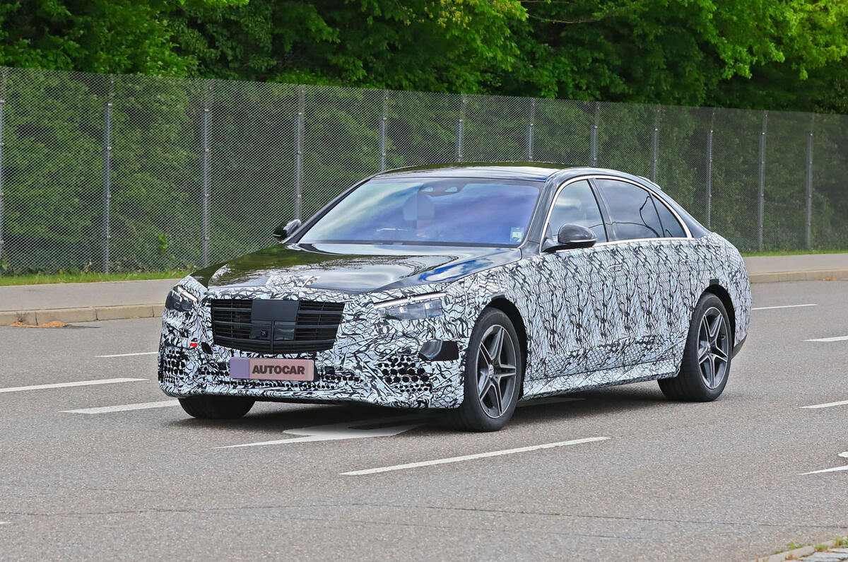 2021 Mercedes-Benz S-Class prototype spy shot 2021 Mercedes-Benz S-Class prototype spy shot