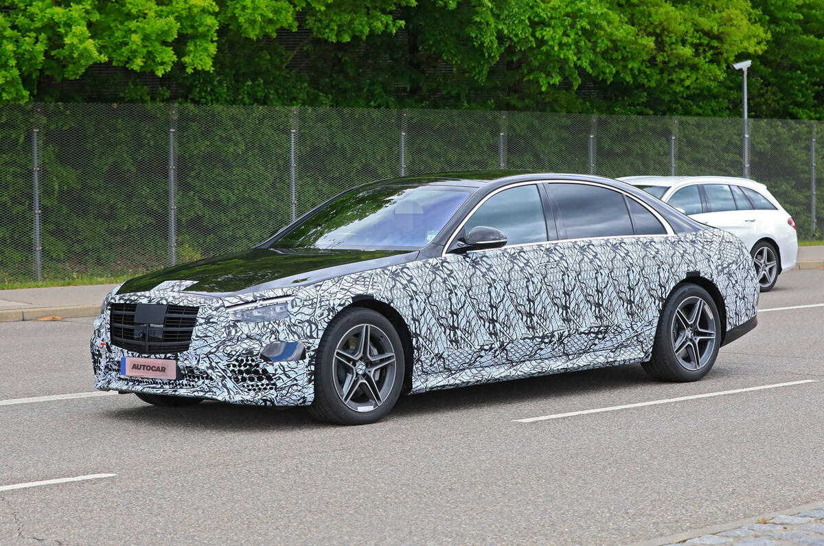 2021 Mercedes-Benz S-Class prototype spy shot 2021 Mercedes-Benz S-Class prototype spy shot