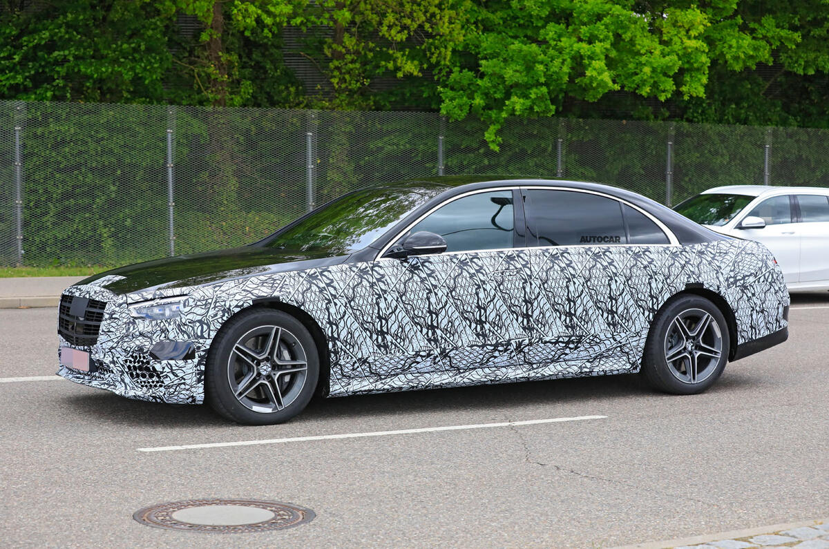 2021 Mercedes-Benz S-Class prototype spy shot 2021 Mercedes-Benz S-Class prototype spy shot