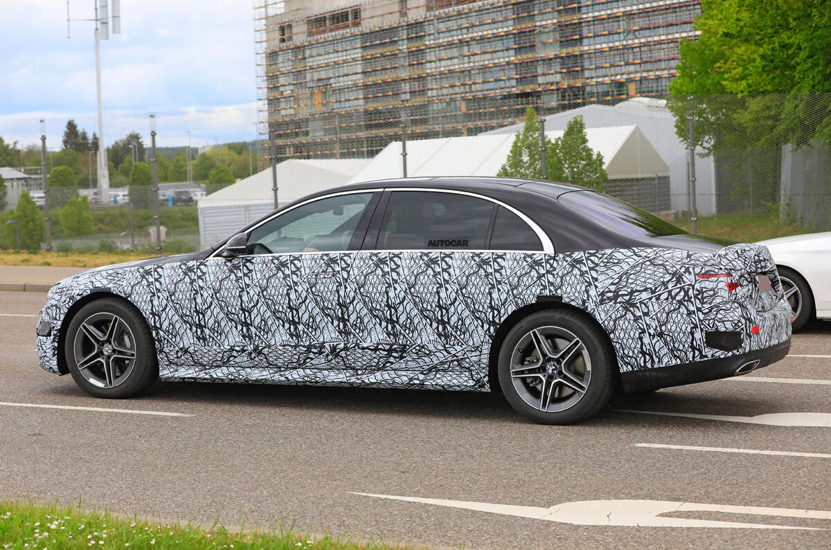 2021 Mercedes-Benz S-Class prototype spy shot 2021 Mercedes-Benz S-Class prototype spy shot