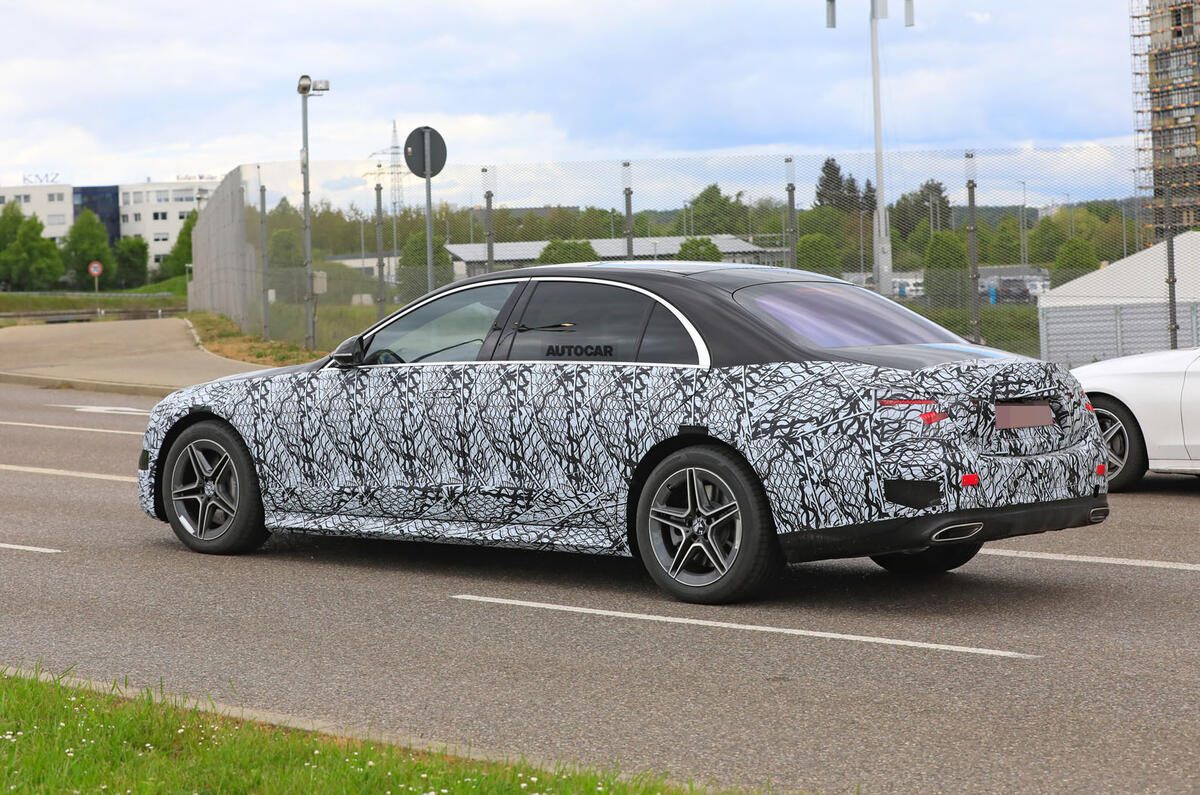 2021 Mercedes-Benz S-Class prototype spy shot 2021 Mercedes-Benz S-Class prototype spy shot