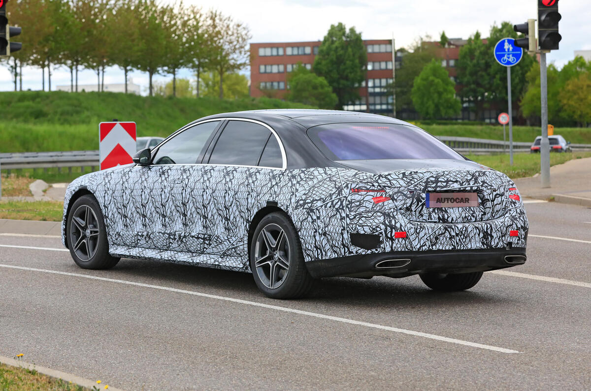 2021 Mercedes-Benz S-Class prototype spy shot 2021 Mercedes-Benz S-Class prototype spy shot