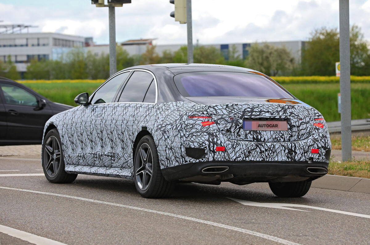 2021 Mercedes-Benz S-Class prototype spy shot 2021 Mercedes-Benz S-Class prototype spy shot
