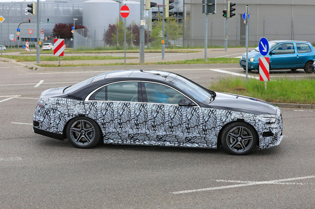 2021 Mercedes-Benz S-Class prototype spy shot 2021 Mercedes-Benz S-Class prototype spy shot