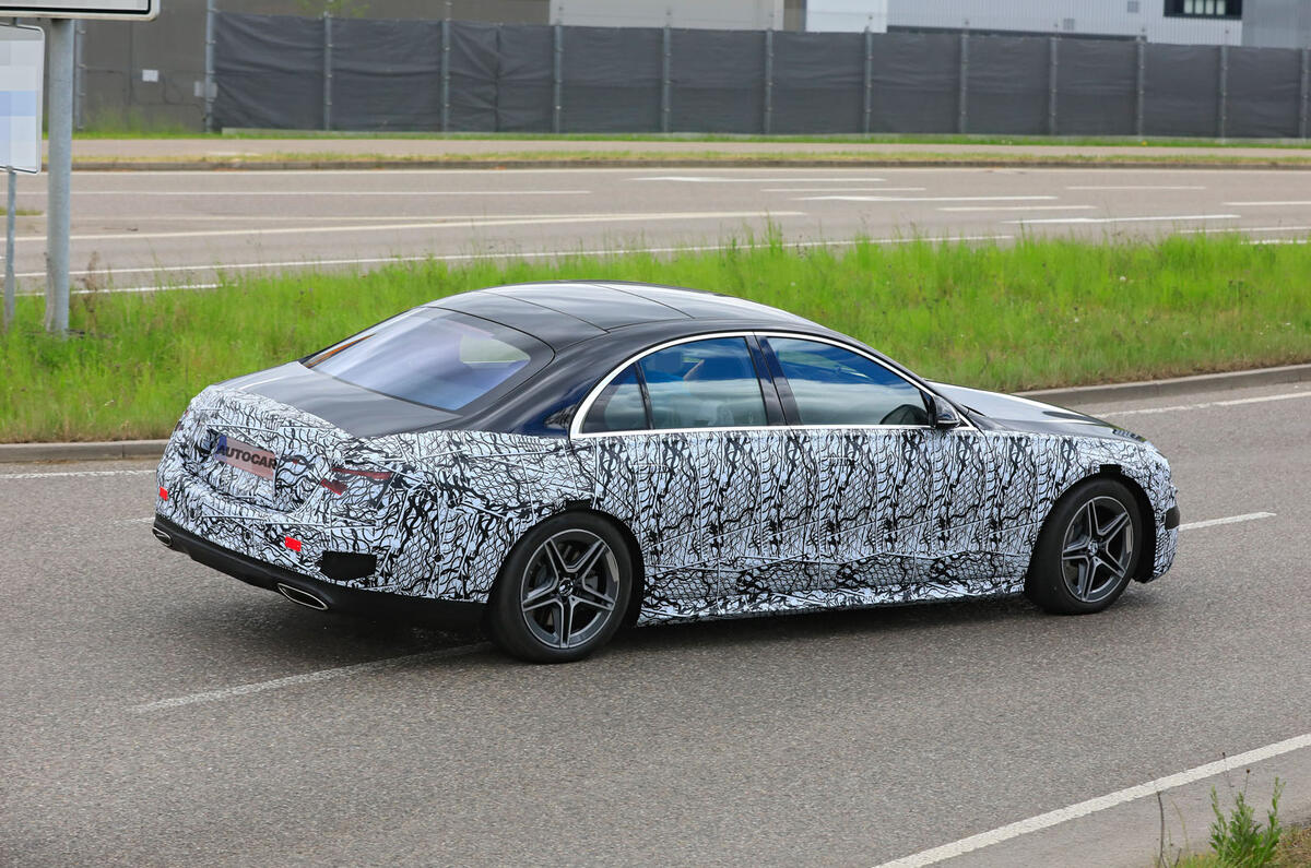 2021 Mercedes-Benz S-Class prototype spy shot 2021 Mercedes-Benz S-Class prototype spy shot