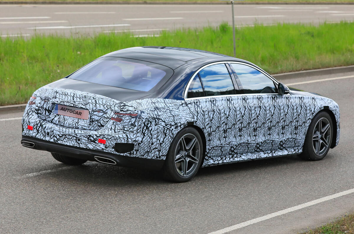 2021 Mercedes-Benz S-Class prototype spy shot 2021 Mercedes-Benz S-Class prototype spy shot