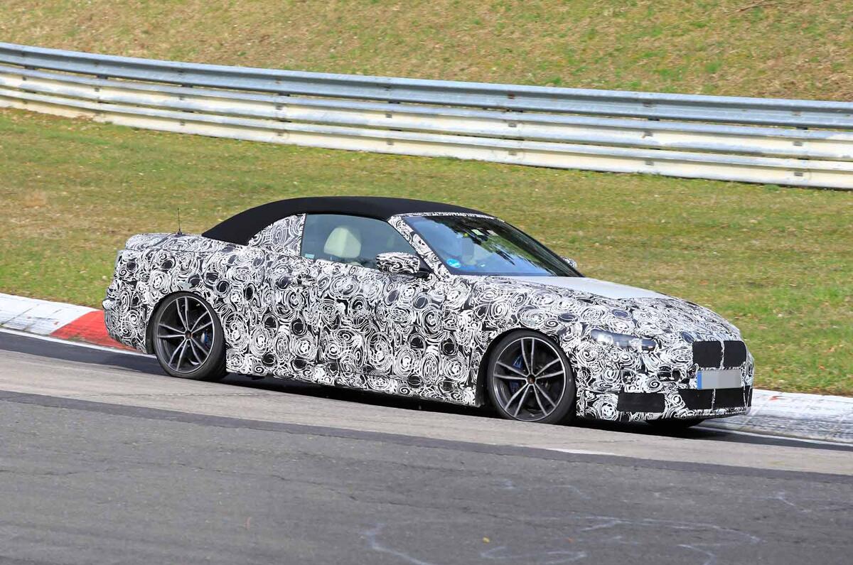 BMW 4 Series Convertible spyshot