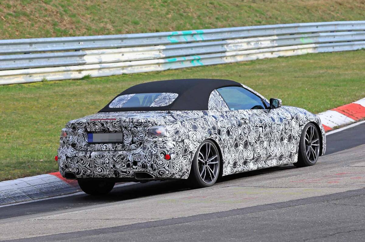 BMW 4 Series Convertible spyshot