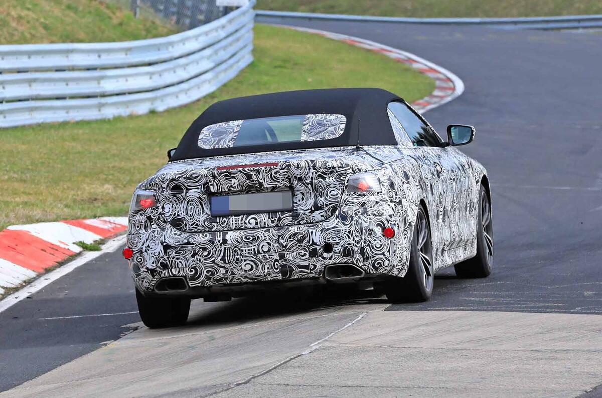 BMW 4 Series Convertible spyshot