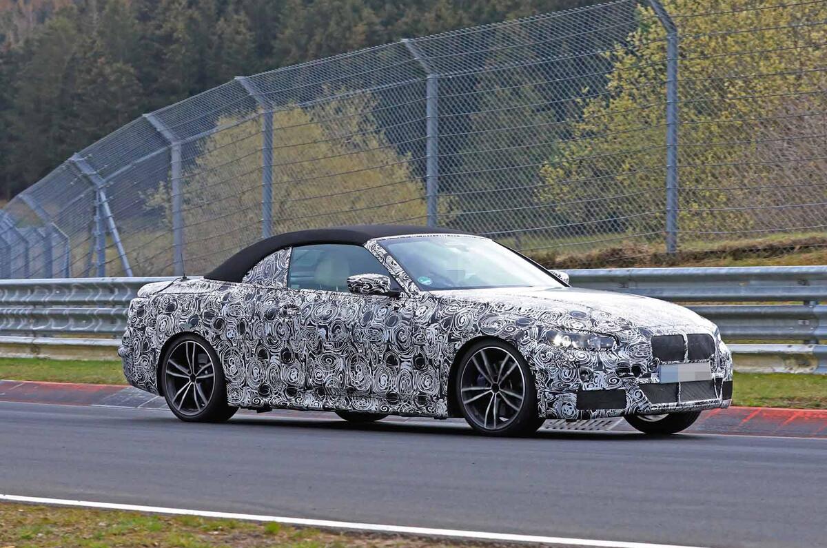 BMW 4 Series Convertible spyshot