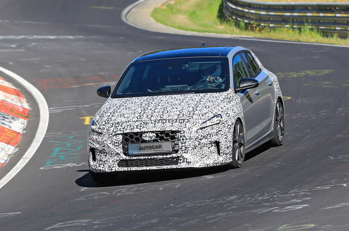 2021 Hyundai i30 N prototype 2021 Hyundai i30 N prototype