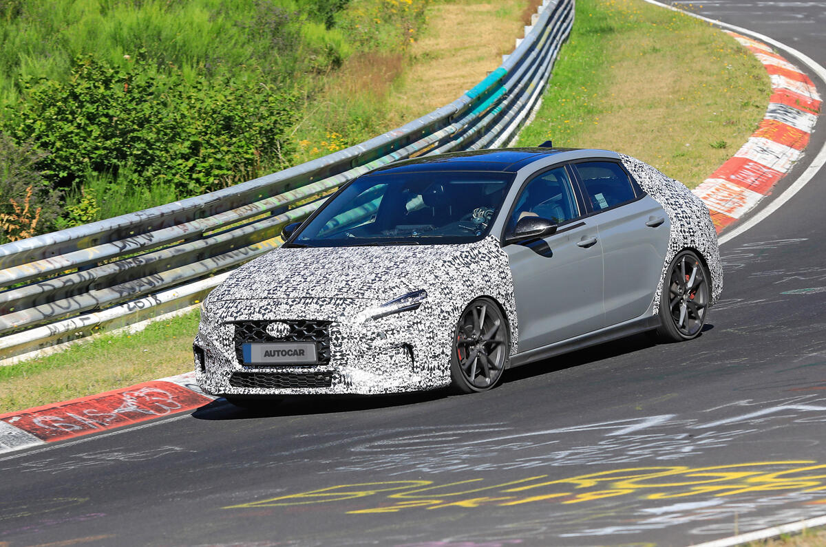 2021 Hyundai i30 N prototype 2021 Hyundai i30 N prototype