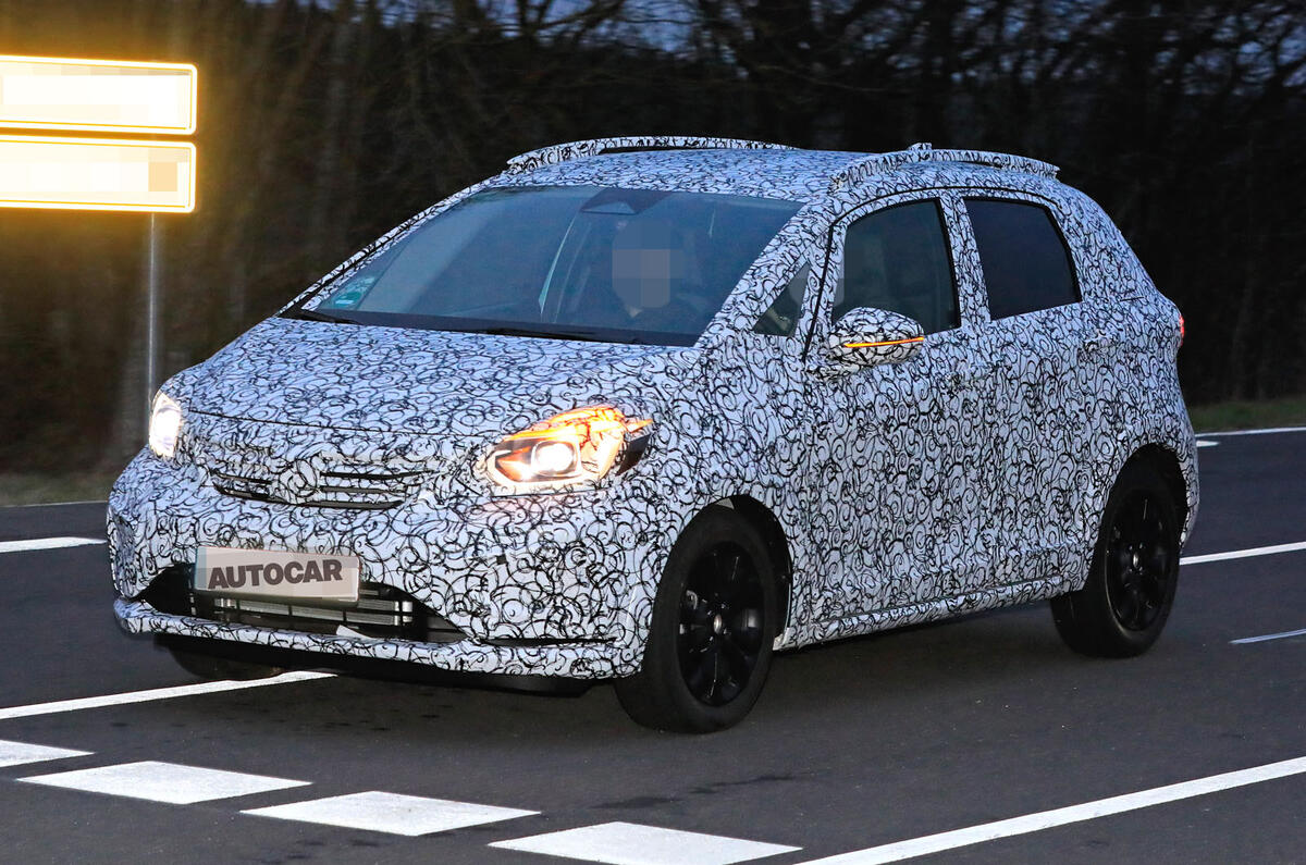 2020 Honda Jazz spyshots