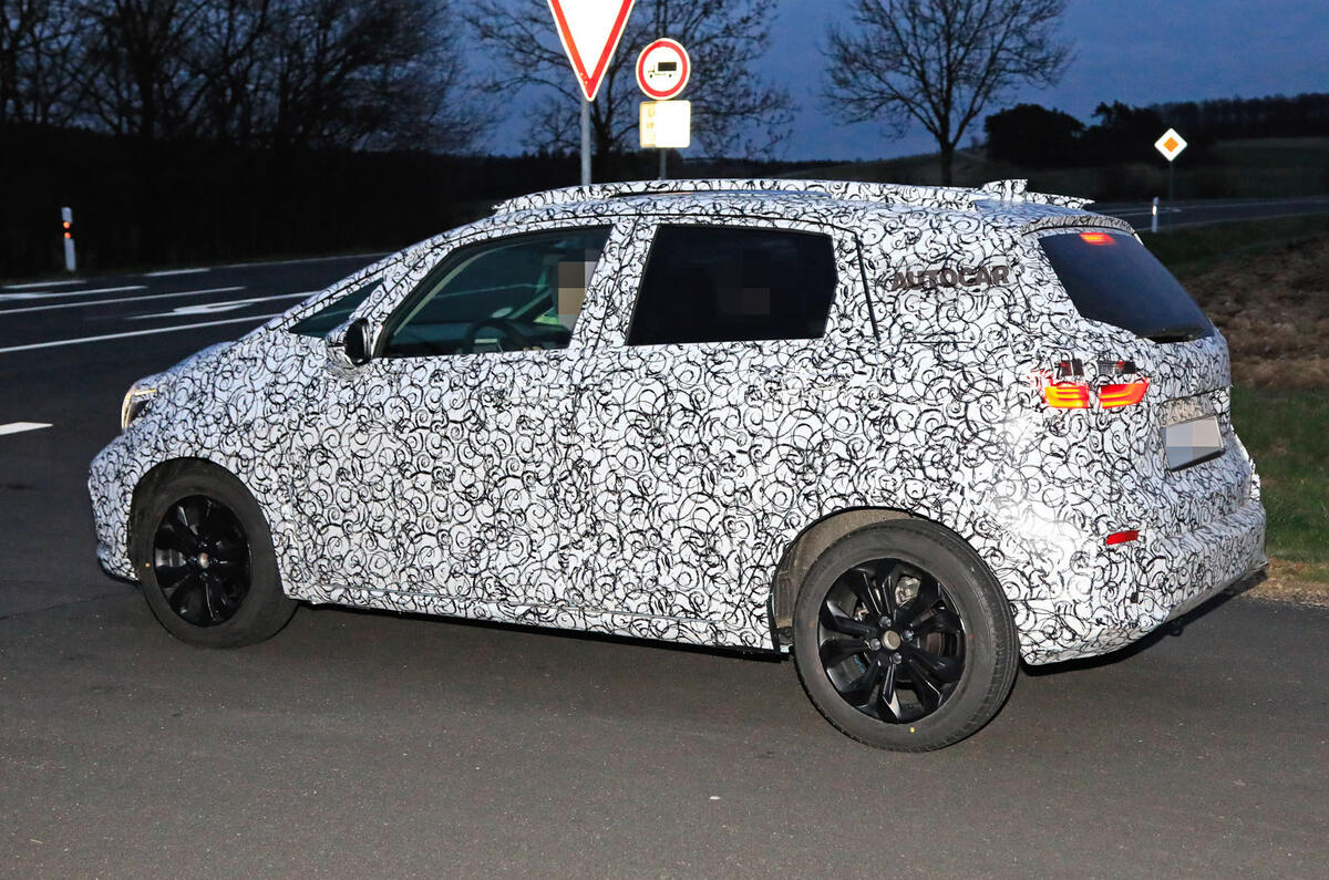 2020 Honda Jazz spyshots