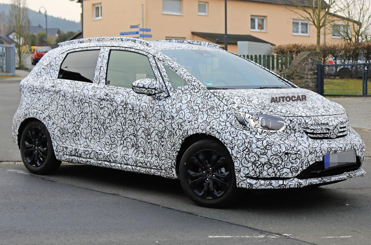 2020 Honda Jazz spyshots