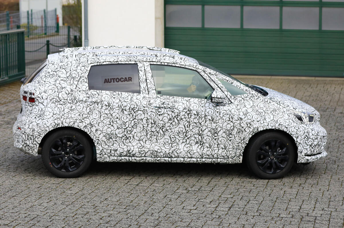 2020 Honda Jazz spyshots