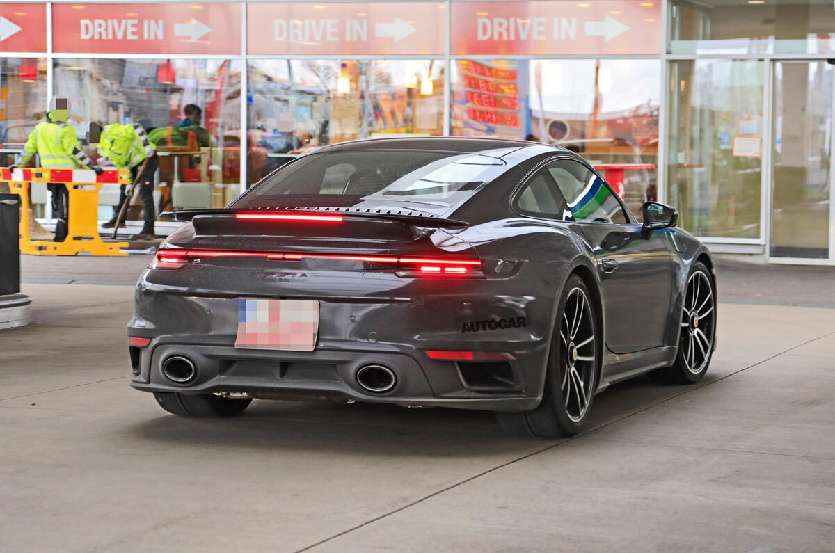 2020 Porsche 911 Turbo prototype 2020 Porsche 911 Turbo prototype