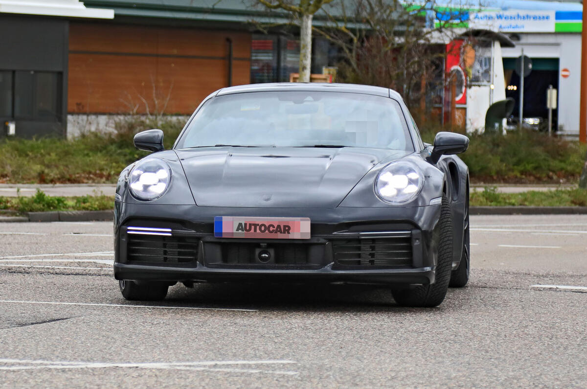 2020 Porsche 911 Turbo prototype 2020 Porsche 911 Turbo prototype