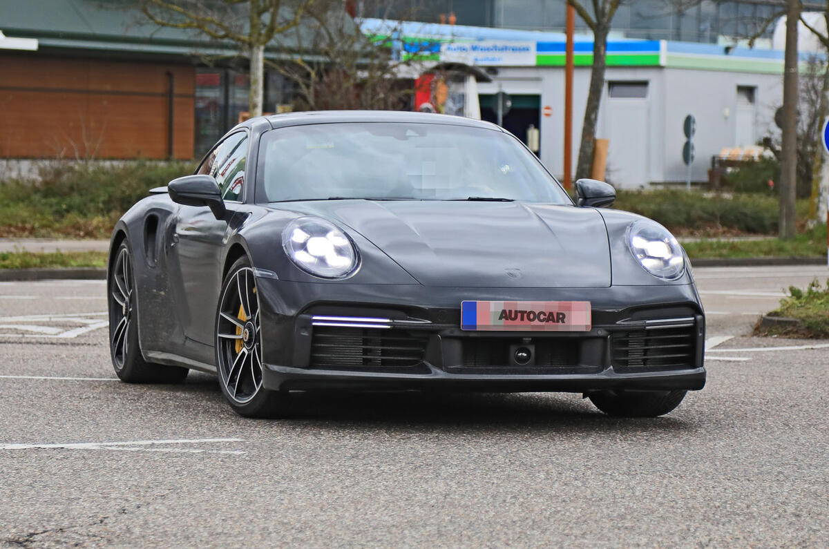 2020 Porsche 911 Turbo prototype 2020 Porsche 911 Turbo prototype