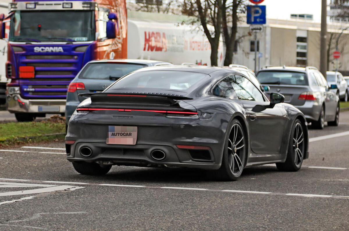 2020 Porsche 911 Turbo prototype 2020 Porsche 911 Turbo prototype