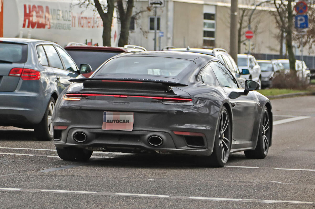 2020 Porsche 911 Turbo prototype 2020 Porsche 911 Turbo prototype