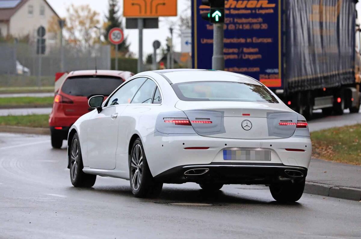 New 2020 Mercedes E-Class Coupe caught testing | Autocar New 2020 Mercedes E-Class Coupe caught testing | Autocar