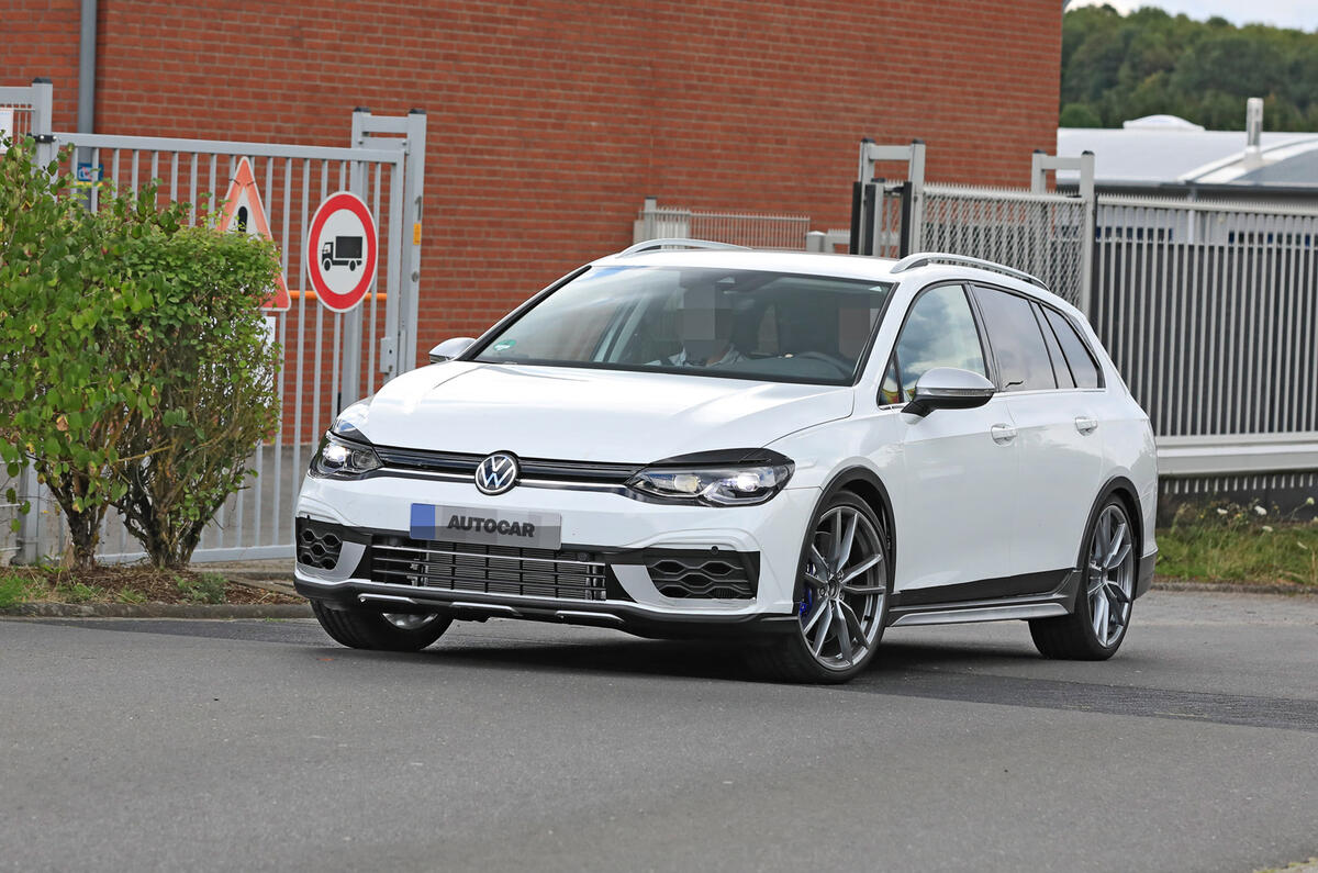 2020 Volkswagen Golf R estate prototype
