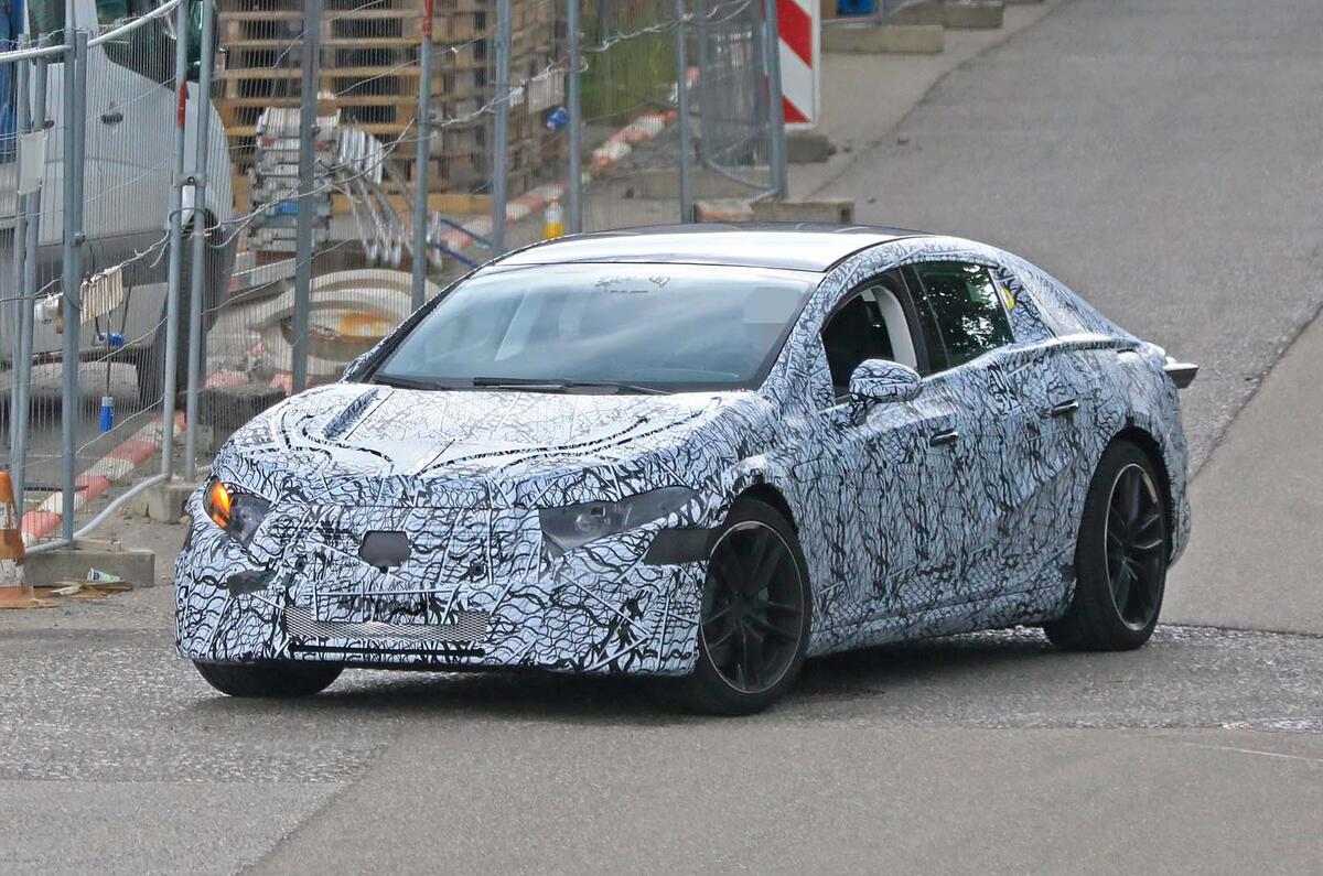 2021 Mercedes-Benz EQ S prototype spotted