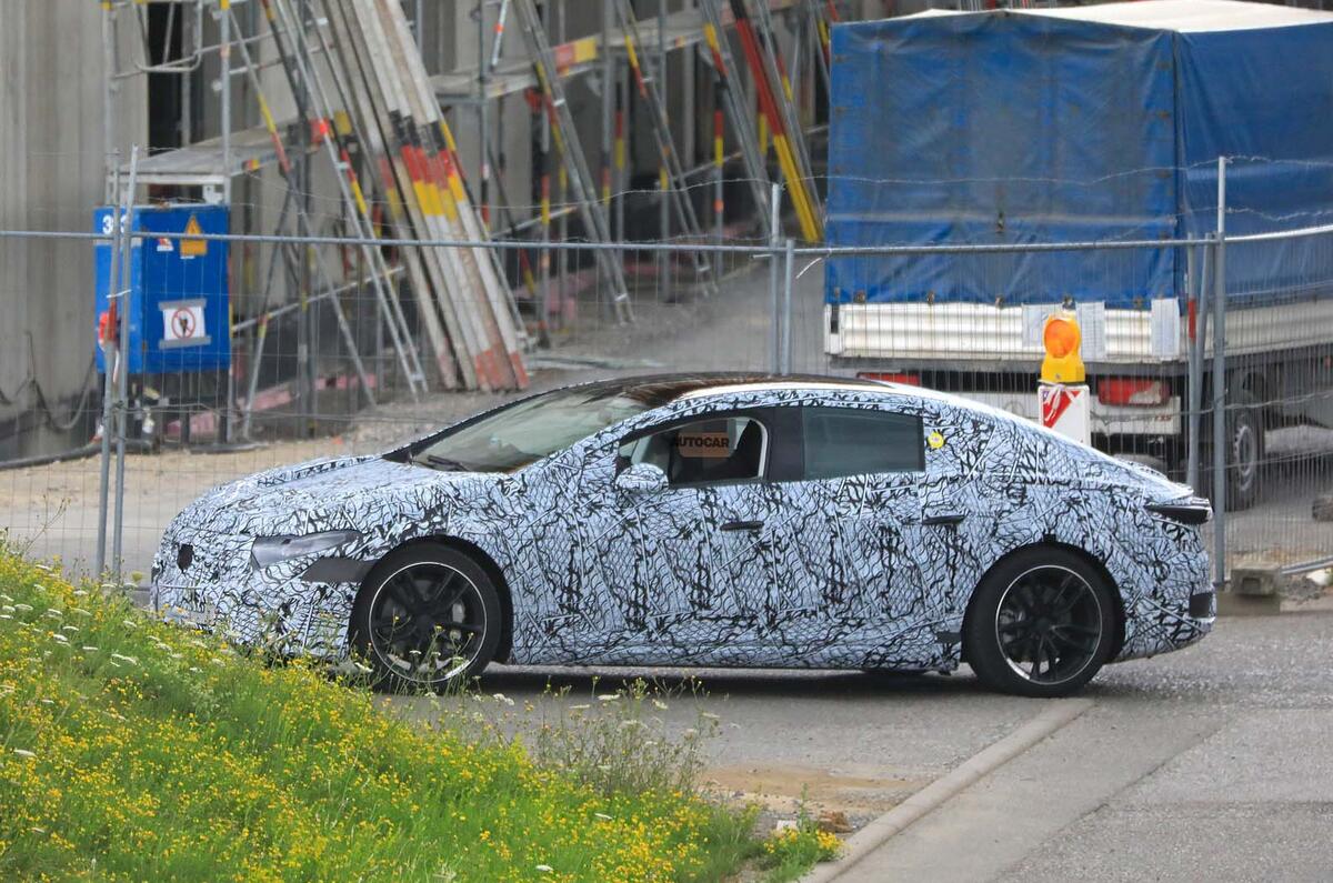 2021 Mercedes-Benz EQ S prototype spotted