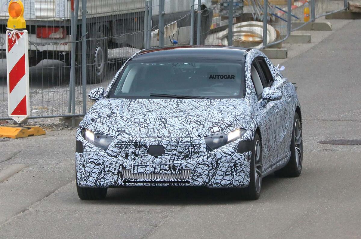 2021 Mercedes-Benz EQ S prototype spotted