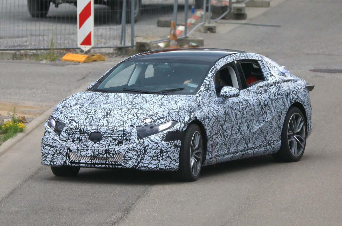 2021 Mercedes-Benz EQ S prototype spotted