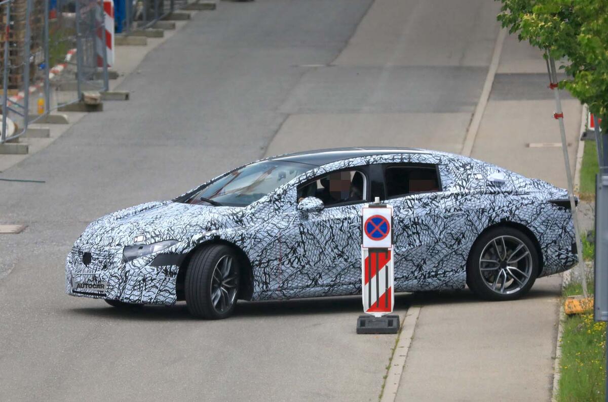 2021 Mercedes-Benz EQ S prototype spotted