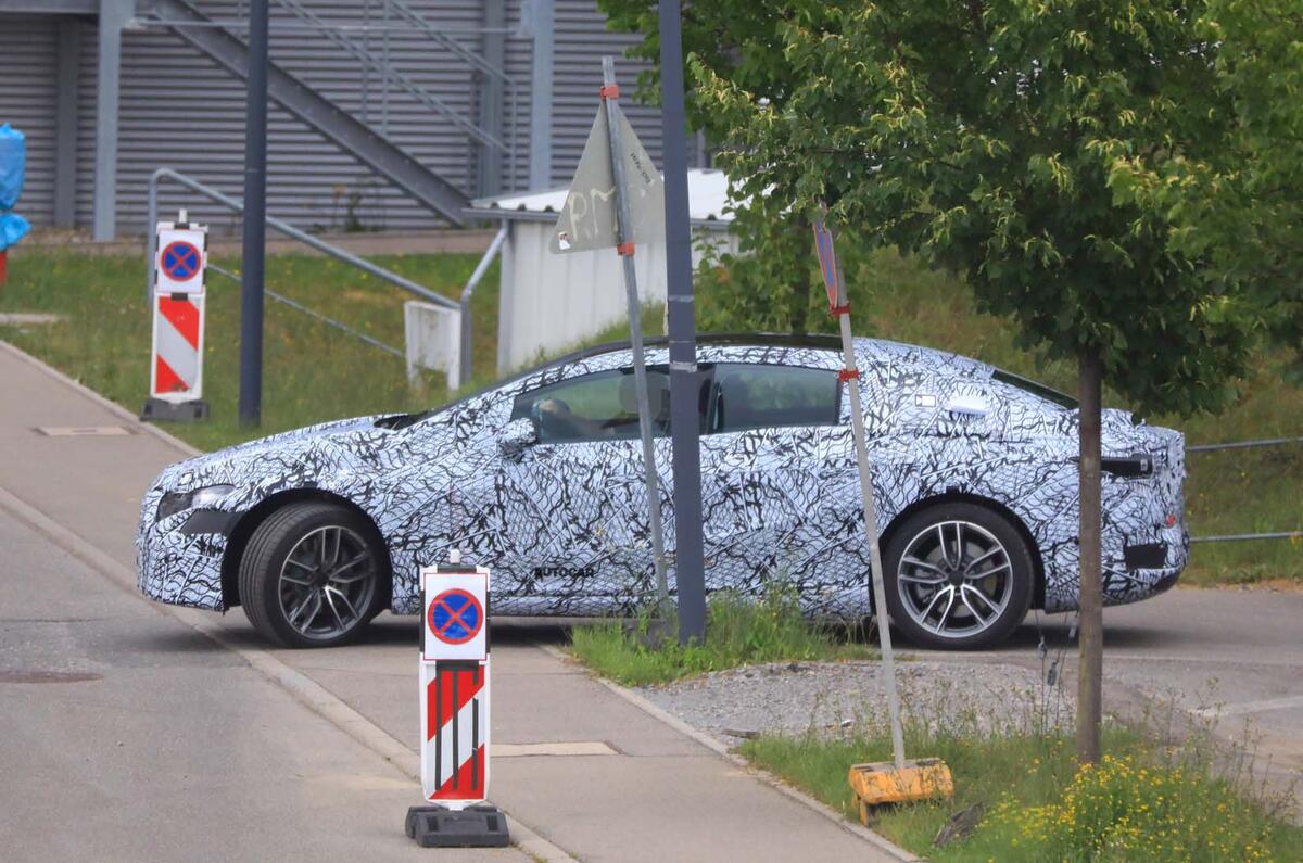2021 Mercedes-Benz EQ S prototype spotted