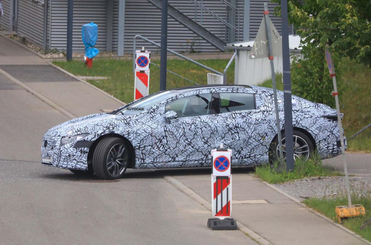 2021 Mercedes-Benz EQ S prototype spotted