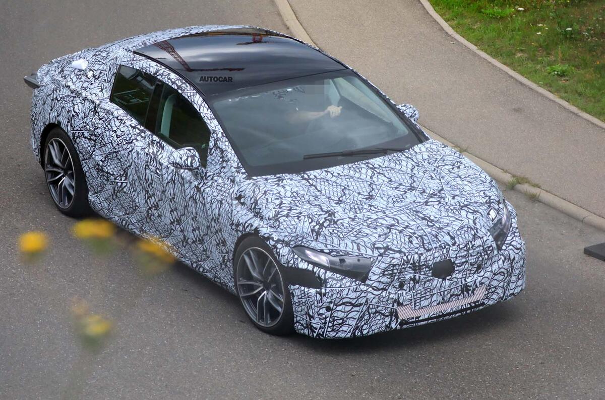 2021 Mercedes-Benz EQ S prototype spotted