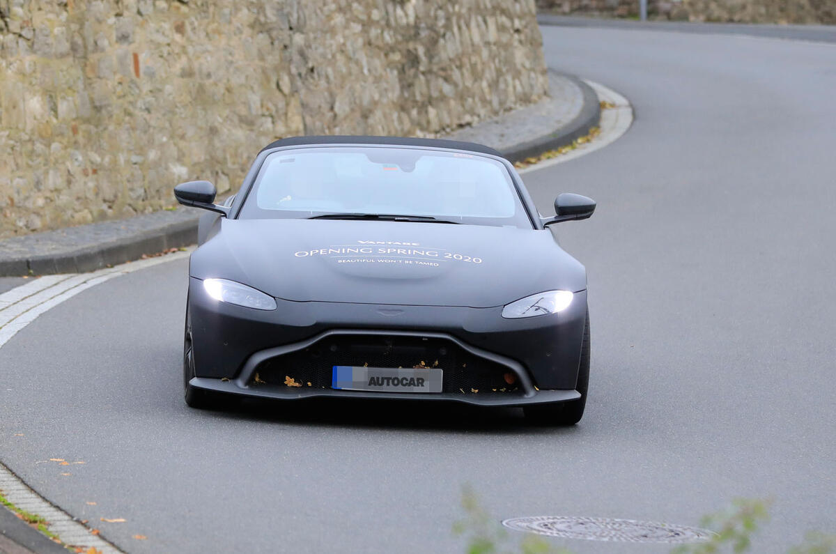 2020 Aston Martin Vantage prototype