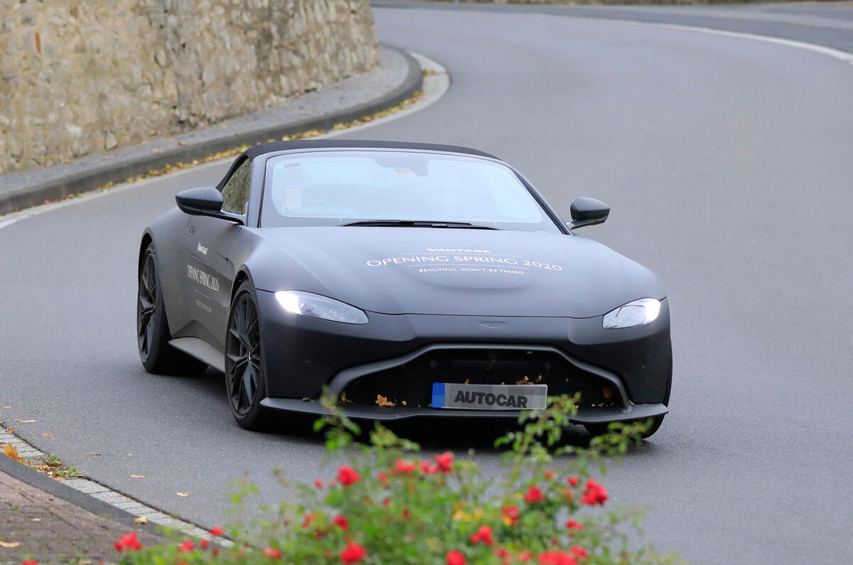 2020 Aston Martin Vantage prototype