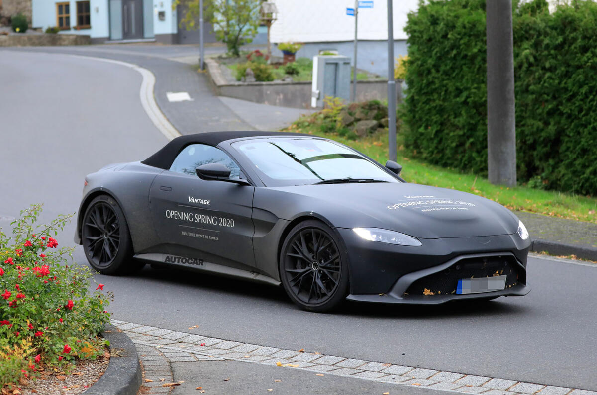 2020 Aston Martin Vantage prototype