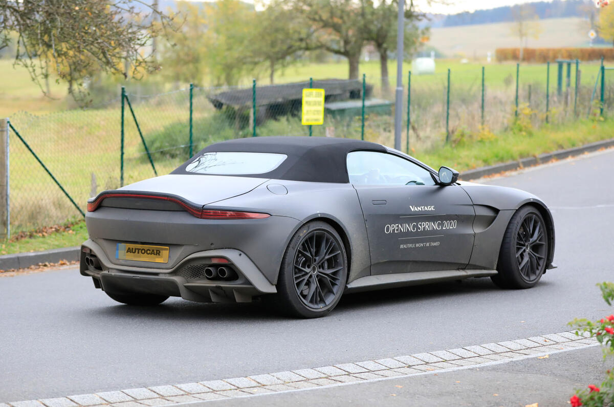 2020 Aston Martin Vantage prototype