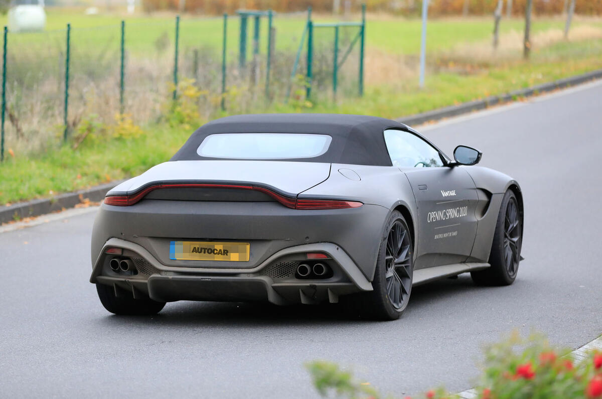 2020 Aston Martin Vantage prototype