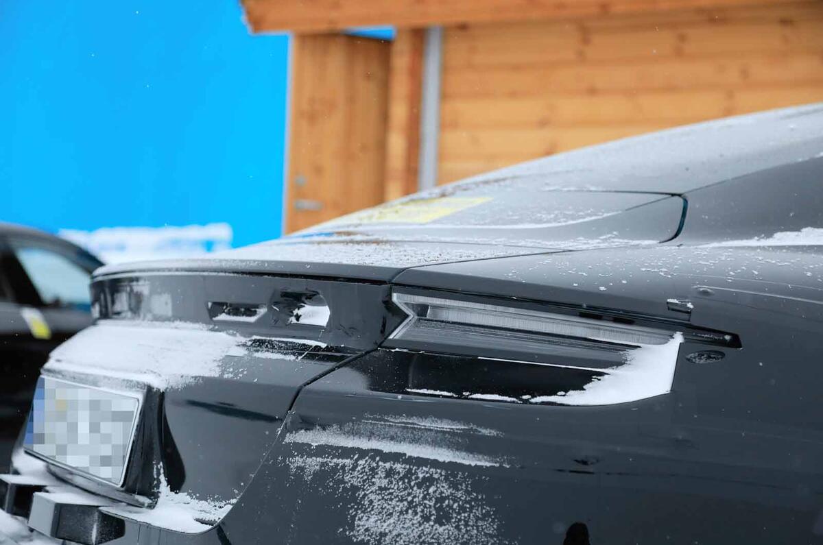 Porsche Taycan spies winter testing