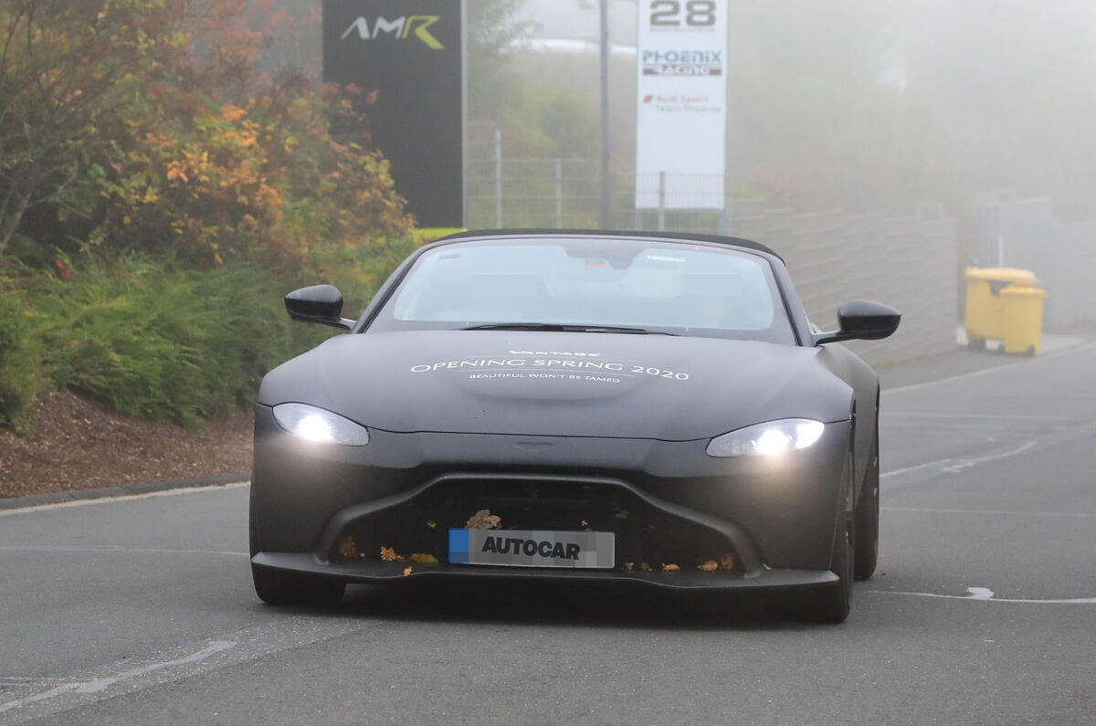 2020 Aston Martin Vantage prototype