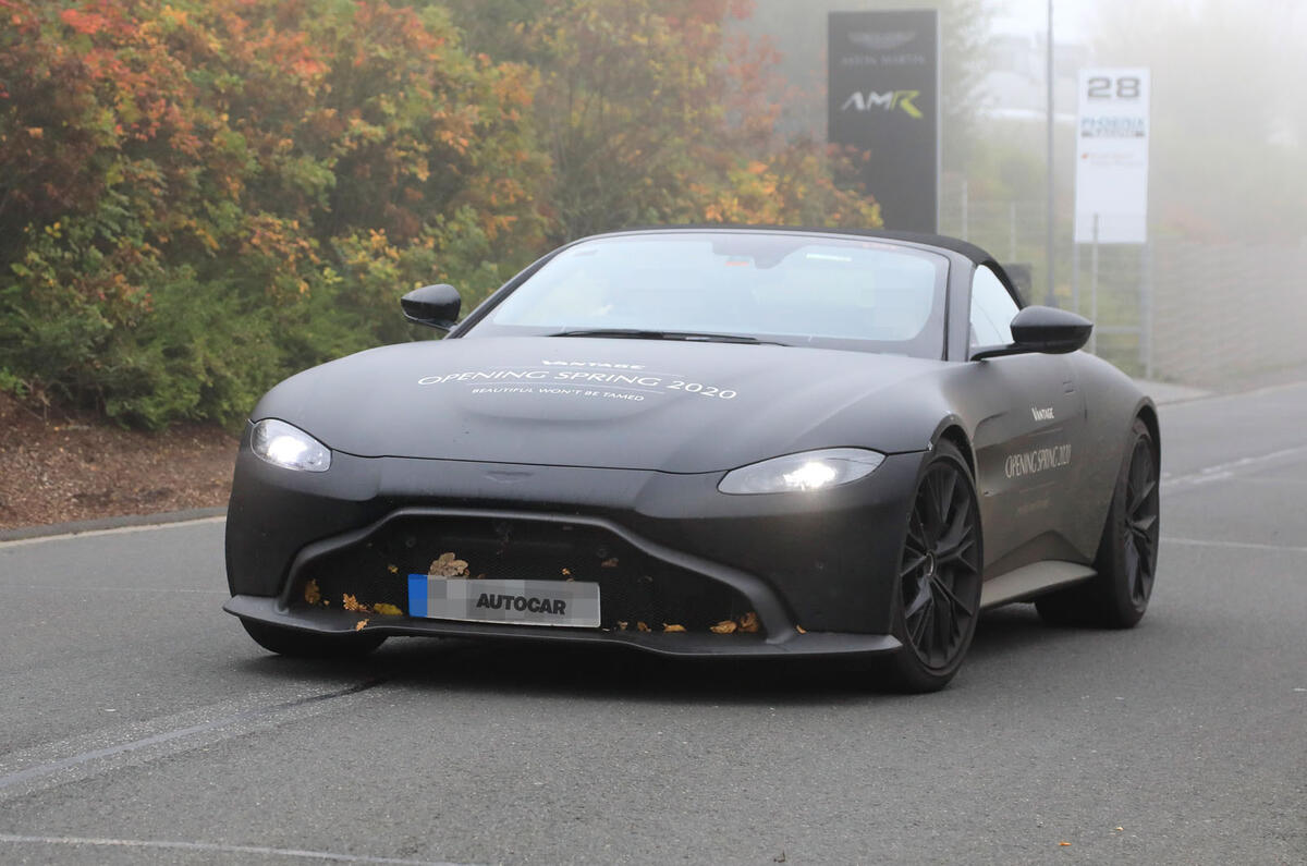 2020 Aston Martin Vantage prototype